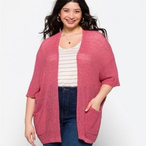 Pink Clover 2X Cardigan